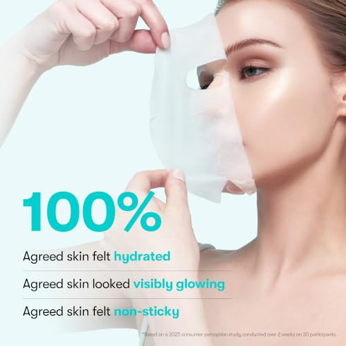 VT COSMETICS PDRN Daily Hydrating Mask, 30 Sheets - Product Imagery
