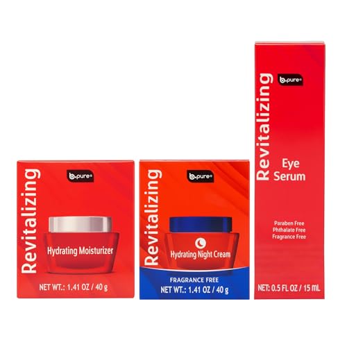 Revitalizing Skin Renewal Trio | Hydrating Daytime Moisturizer, - Product Imagery