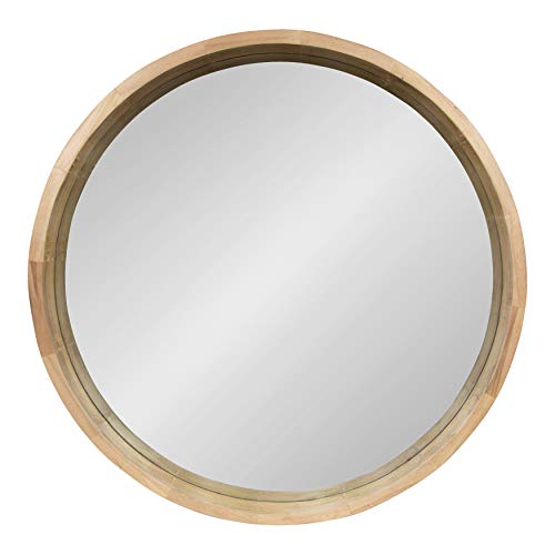 Kate and Laurel Hutton Round Decorative Large Modern Wood Frame - Product Imagery