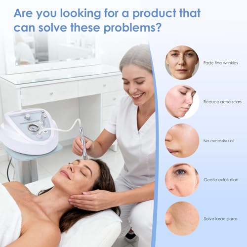 Diamond Microdermabrasion Machine Professional, Adjustable - Product Imagery