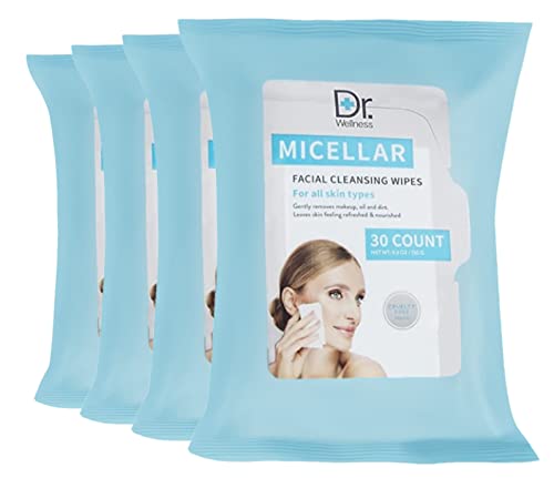 Dr Wellness Gentle Cleansing Facial Wipes Variety Pack for - Enchante Official Imagery - 1
