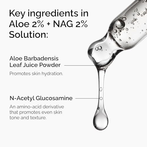 The Ordinary Aloe 2% + NAG 2% Solution, Soothes Skin and Targets - Product Imagery