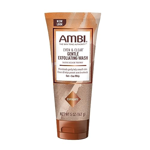 Ambi Even & Clear Gentle Exfoliating Wash with Oat and Sea Whip, - Product Imagery