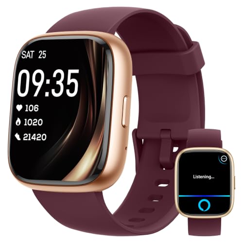 LODIMEKE Smart Watch, Alexa Built-in, Answer/Make Calls 44mm - Product Imagery