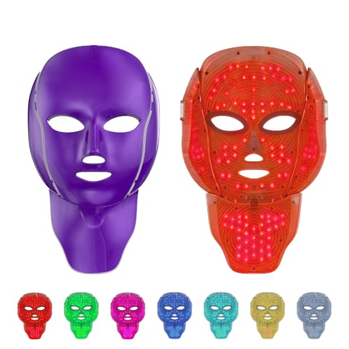 3D Cordless Red Light Therapy Mask for Face and Neck - AIHEU Official Imagery - 1