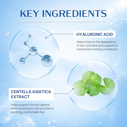 9wishes Hyaluronic Acid Serum, Korean Hydrating Face Serum for - Product Imagery