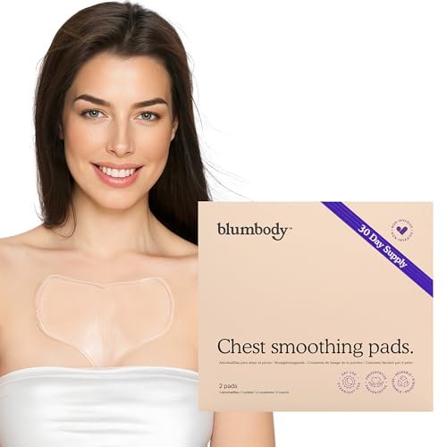 BLUMBODY Chest Wrinkle Pads – Anti-Wrinkle Silicone Patches Skin - Product Imagery