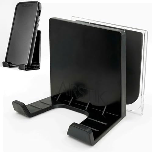 AIRSTIK Cell Phone Holder for Glass Shower, Mirror & Window, - Product Imagery