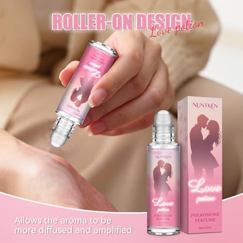 Pheromones Perfumes for Women, Long Lasting Roll On Fragrance - Product Imagery
