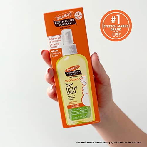 Palmer's Soothing Body Oil, Cocoa Butter Anti-Itch Formula (5.1 - Product Imagery