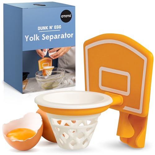 OTOTO Dunk N' Egg Yolk Separator Funny, Unique Kitchen Gadgets, - Product Imagery