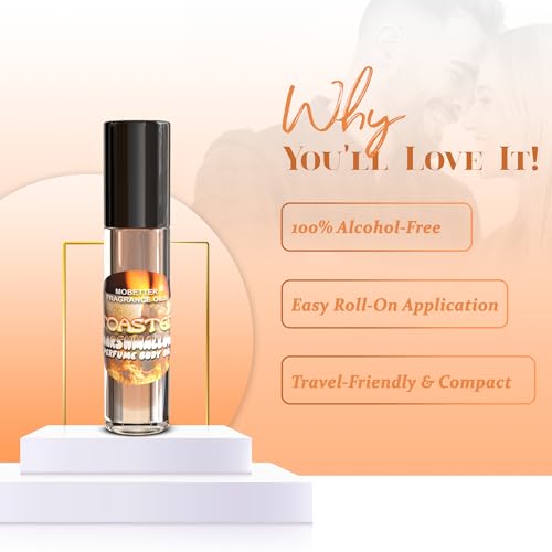 MOBETTER FRAGRANCE OILS Toasted Marshmallow Perfume Body Oil - Product Imagery
