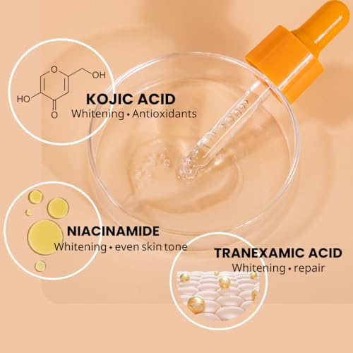 Kojic Underarm Brightening Serum with Niacinamide for Elbows, - Product Imagery