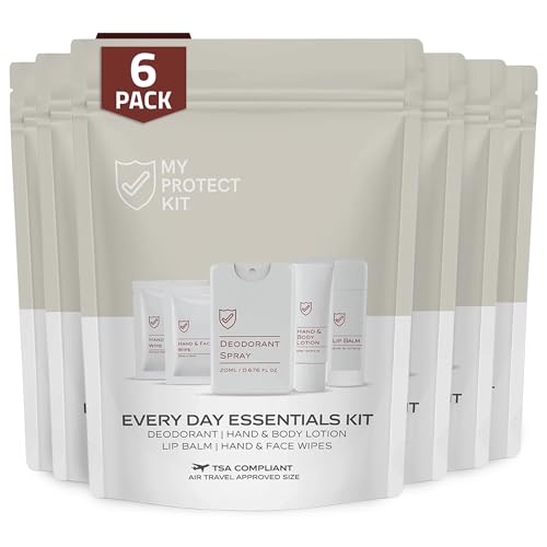 Everyday Essentials Travel Kit 8 Piece Personal Hygiene Set - MY PROTECT KIT Official Imagery - 1