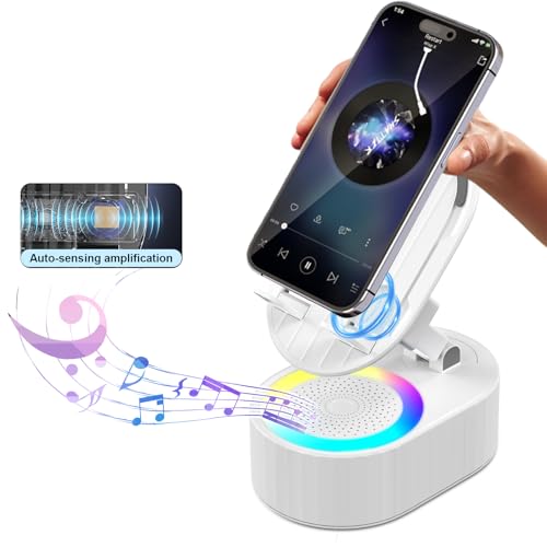 AKLLCCR Wireless Induction Audio Bluetooth Speaker 5in1 Phone - Product Imagery