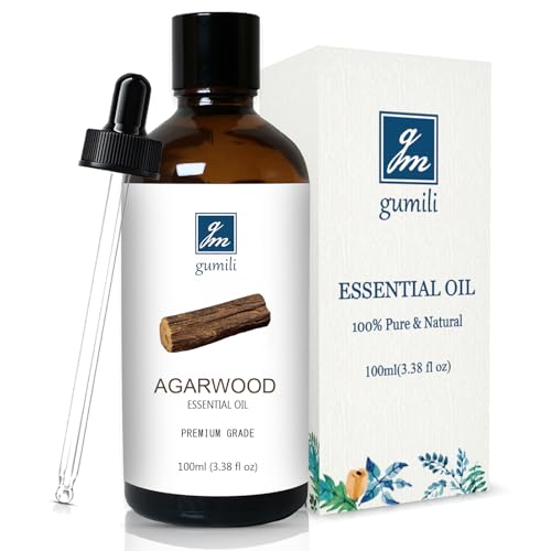 GM Gumili Agarwood Essential Oil, Oud Oil for Diffuser, - Product Imagery