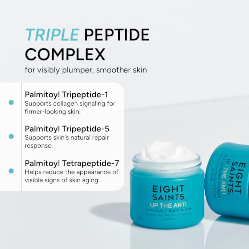 Eight Saints Skin Care Up the Anti Night Cream Face Moisturizer - Product Imagery