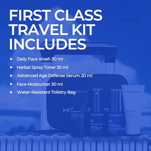 Men's First Class Skincare Essentials Travel Kit, 5ct. - Product Imagery