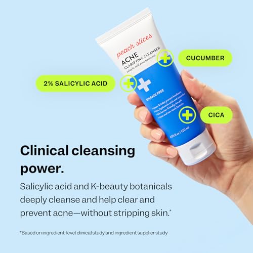 Peach Slices - Acne Clarifying Cleanser (4.05 oz) - 2% Salicyl... - Product Imagery
