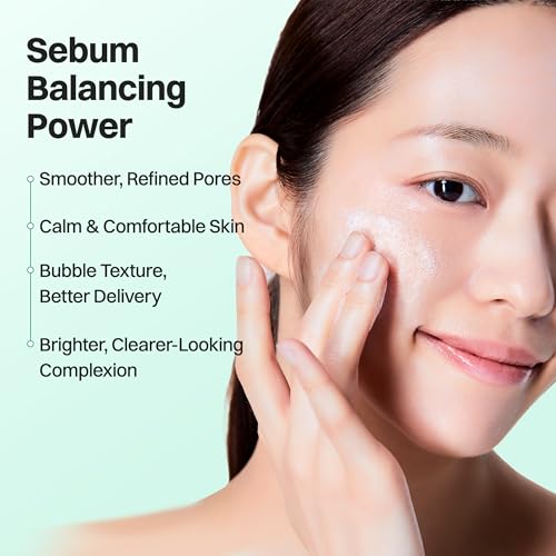 FRANZ Meli-CICA Bubble Toner for Face, Oil-Free, No Cotton Pads, - Product Imagery