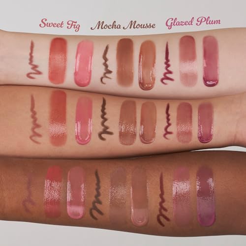 rom&nd Volume Hack Trio | 3 Step Plumping Lip Kit | Sweet Fig Set - Product Imagery