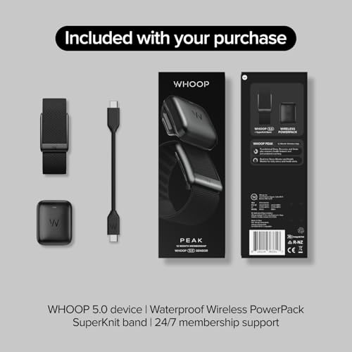 WHOOP 5.0/MG Activity Tracker - 12 Month Membership - Health and - Product Imagery