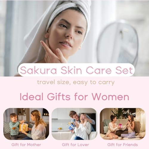 Japan Sakura Skin Care Set for Teen Girls - Evolvique Skin Care - Product Imagery