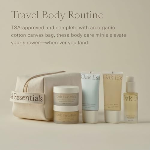 Travel Body Routine, 5-Piece Body Care Set, Travel Sizes - Product Imagery