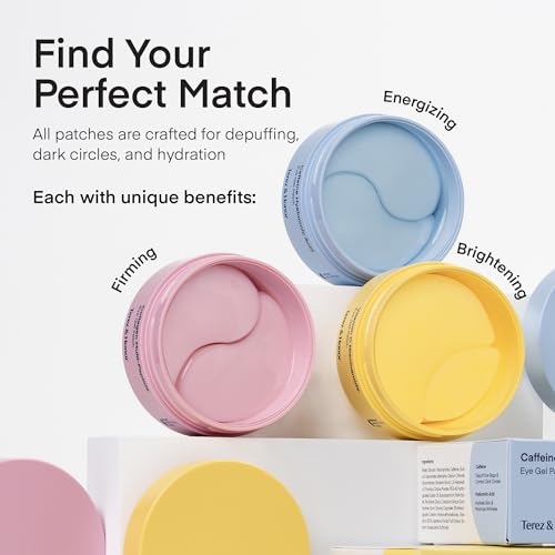 Terez & Honor Vitamin C Eye Patches - 60 Pcs Korean Brightening - Product Imagery