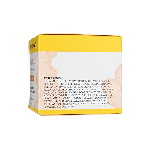 NEUTRIHERBS Turmeric Face Scrub, Exfoliating Scrub Cream with - Product Imagery
