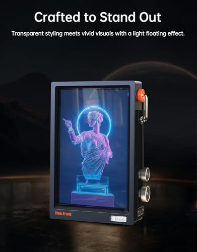 Divoom Times Frame – 10.1" WiFi 6 Digital Picture Frame & Smart - Product Imagery