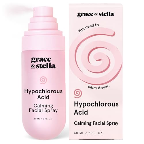 grace & stella Hypochlorous Acid Spray for Face - Body Acne - Product Imagery