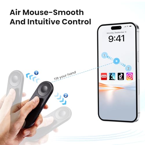 TikTok Scrolling Ring with Gesture Control- Bluetooth Phone - Product Imagery