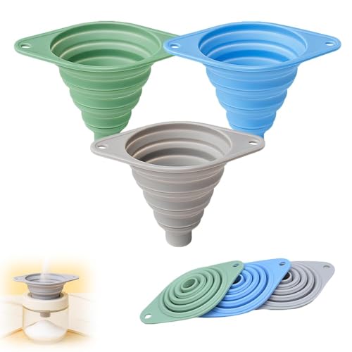 Kitchen Funnel Set, 2026 New Food Grade Silicone Collapsible - Product Imagery
