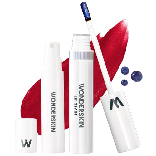 Wonderskin Lip Stain Kit – Long Lasting, Waterproof, Lip Tint...