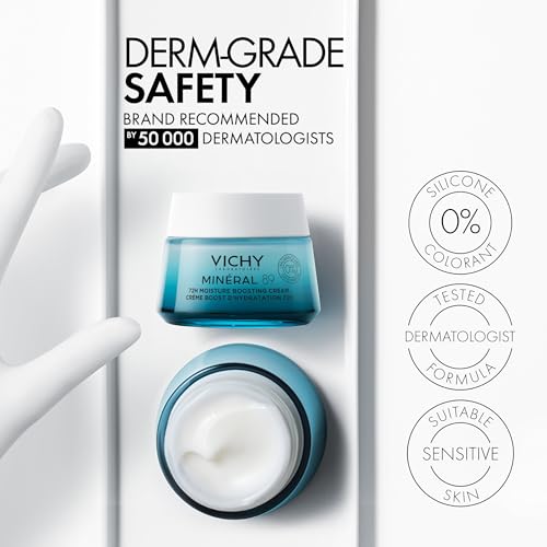VICHY Mineral 89 Daily Face Moisturizer with Hyaluronic Acid - Product Imagery