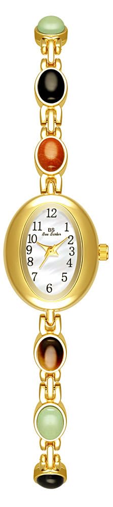 MASTOP Luxury Vintage Gold Watches for Women with Jade - MASTOP Official Imagery - 2