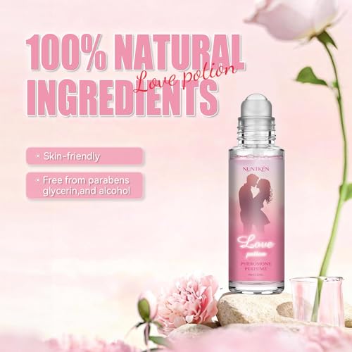 Pheromones Perfumes for Women, Long Lasting Roll On Fragrance - Product Imagery