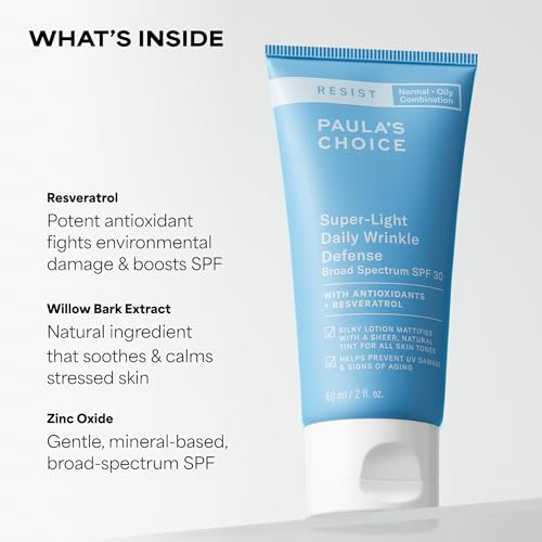 Paula's Choice RESIST SPF 30 Wrinkle Defense Mineral Sunscreen, - Product Imagery