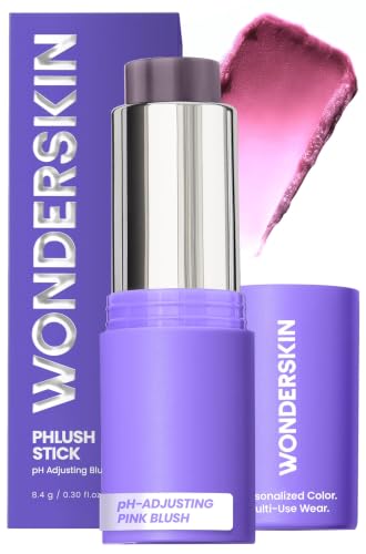 Wonderskin Cream Blush Stick pH-Activated - pHlush Stick, Blush for Ch - View 1