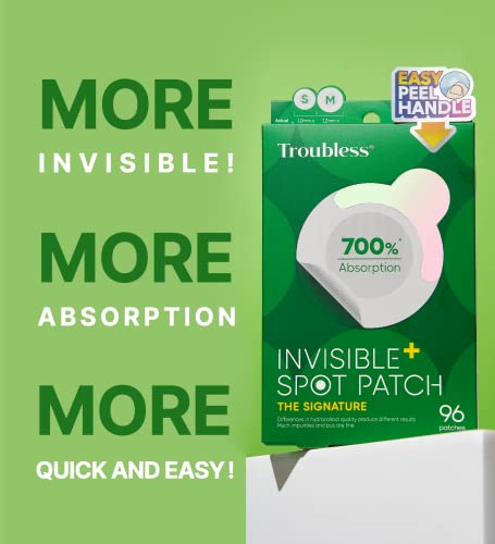 Invisible Pimple Spot Patch - 96 Ultra Thin Acne Patches - Easy - Product Imagery