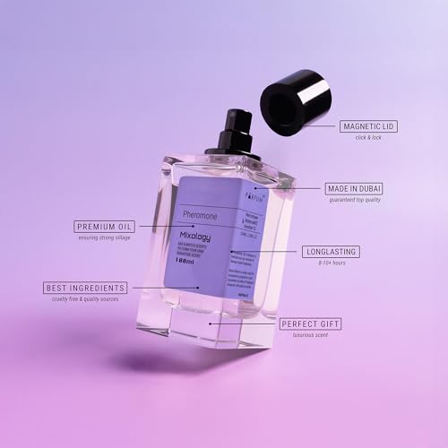 Mixology Perfume Pheromones Vanilla Floral Oil Perfume Unisex - Product Imagery