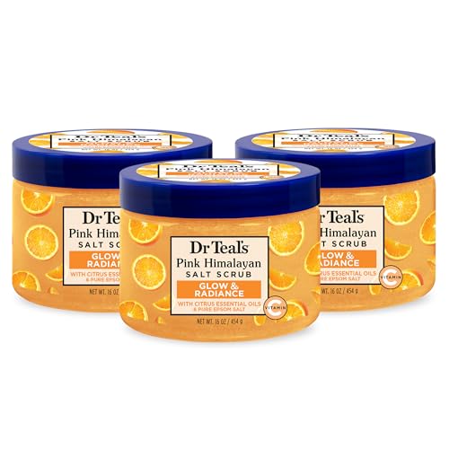 Dr Teal s Pink Himalayan Salt Body Scrub Glow Radiance with - Dr Teal's Official Imagery - 1