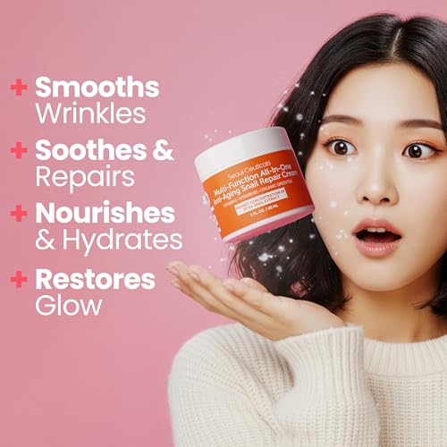 SeoulCeuticals 97.5% Snail Mucin Korean Face Moisturizer Day & Ni - Product Imagery