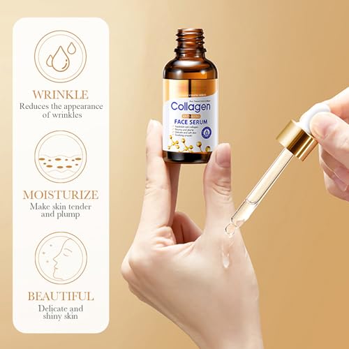 Collagen Skin Care Set, 6Pcs Face Care Sets for Older Women, - Product Imagery