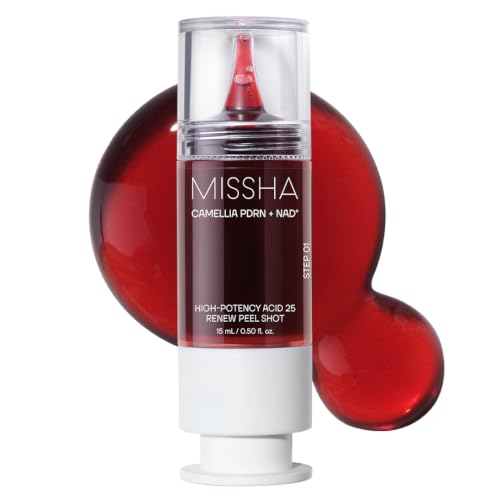 MISSHA PDRN NAD Renew Peel Shot 25 Korean Face Peel 0 50 fl - MISSHA Official Imagery - 1