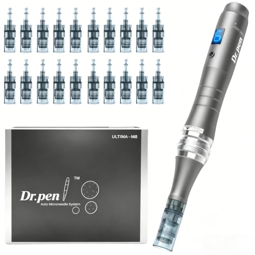 Dr Pen M8 Microneedling Pen with 20 Cartridges for Home Use - Nurself Official Imagery - 1