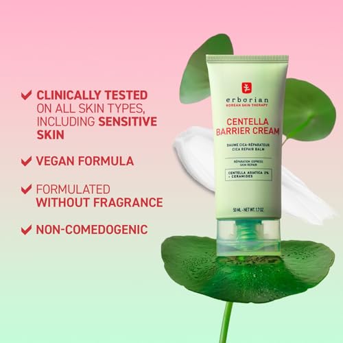 Erborian Centella Barrier Cream with Ceramides, Korean Skincare - Product Imagery