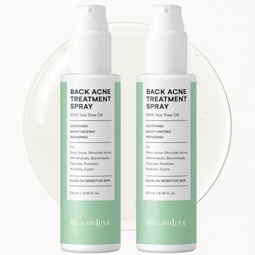 BellamiLuxx Back and Body Acne Treatment Spray 2 Salicylic - BellamiLuxx Official Imagery - 1