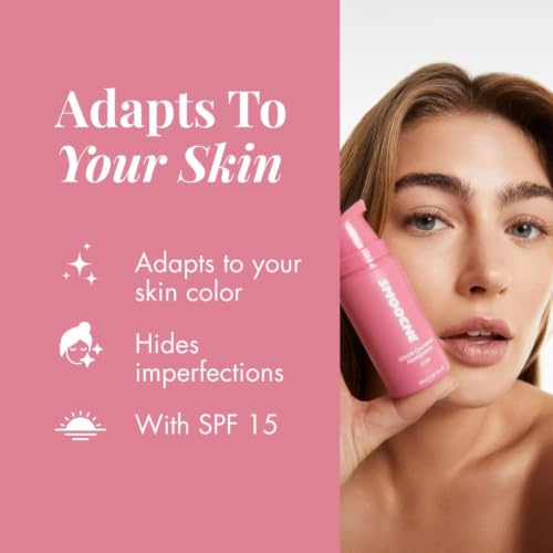 Smooche Color Changing Foundation - Skin Tone Adapting Liquid - Product Imagery